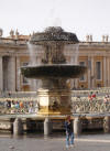 Fountain St Peter's Square Rome