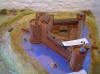 Caerlaverock Castle model