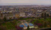 view from Edinburgh Castle Princes St Gardens