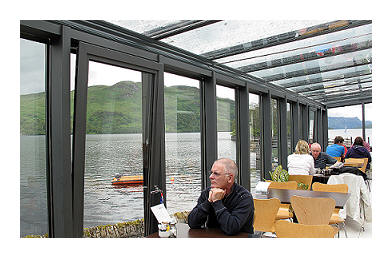 new extension at The Pier Tea Room