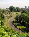 Necropolis Glasgow view
