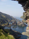 view from Fast Castle