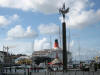 The Shrimp and The QEII Stavanger Harbour