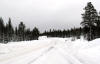 the E14 road Norway to Sweden