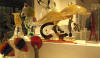 Murano glass in shop window