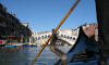 Rialto Bridge from a gondola