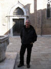 The Fiance at the well-head in the courtyard of the Church of S. Gregorio