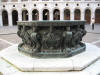 ornamental bronze well-head in central courtyard of Palazzo Ducale di Venezia