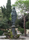 statue at Venice Train Station
