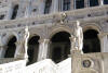 top of The Giant's Staircase Doges Palace with statues of Mars and Neptune Venice