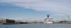 view from vaporetto around west coast of Venice 