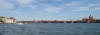 view from vaporetto around west coast of Venice